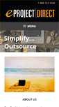 Mobile Screenshot of eprojectdirect.com